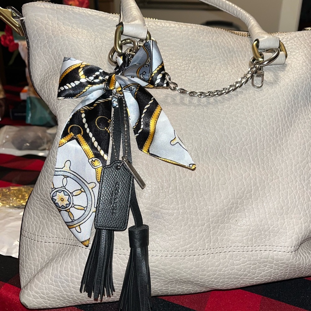 Coach Tag, Tassel & Twilly Purse Charm/Key Charm